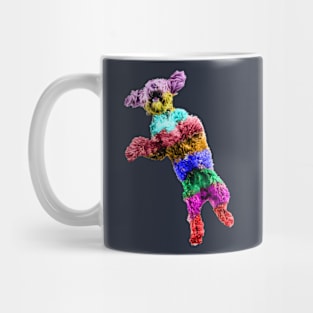 Crazy Rainbow Cockapoo Mug